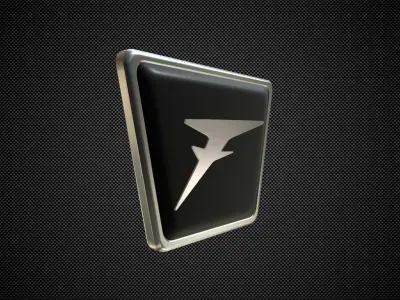 fenix logo 3D model