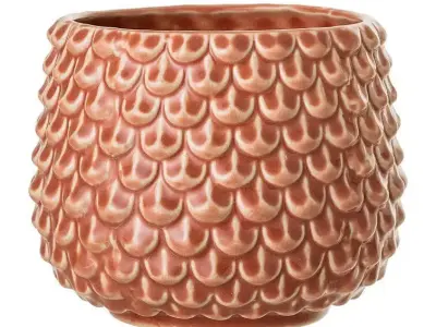 Rufus Ceramic Pot Planter 3D model