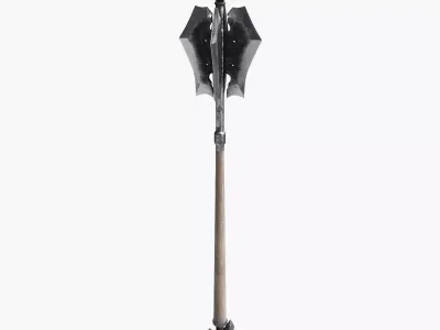 Medieval Battle Mace 3D model