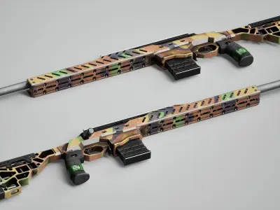 Stealth Hawk Used Low-poly 3D model