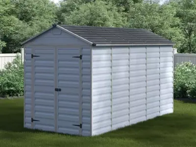 Skylight Plastic Garden Shed 3D model
