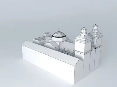 Archpriest Church of Our Lady of Carmen Free 3D model