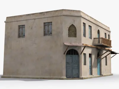 Arab xx27 Low-poly 3D model