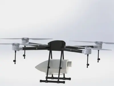 Agricultural Drone 3D model