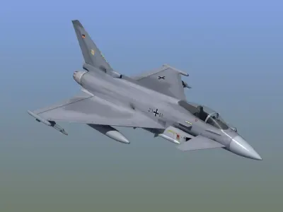 Typhoon Fighter 3D model