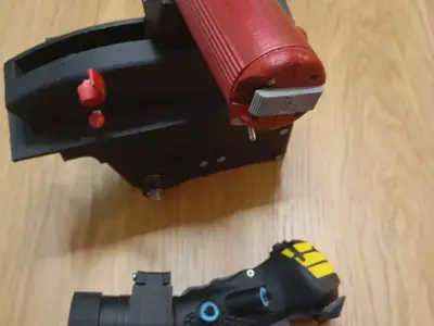 Mirage F1 or 3 stick and throttle bundle 3D print model