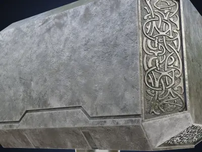 Marvels Mjolnir 3D model