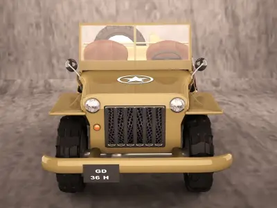 Willys Jeep 3D model