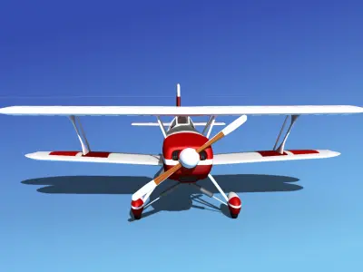 Stolp Starduster SA100 V12 3D model