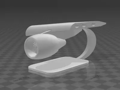 Decorative wing airplane Free 3D print model