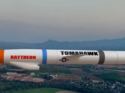 BGM 109 Tomahawk Low-poly 3D model