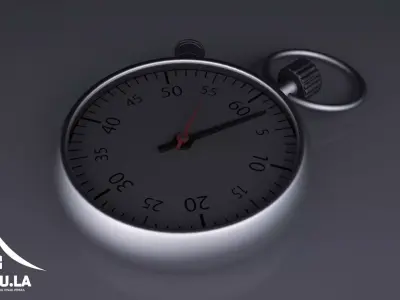 Stopwatch 3D model