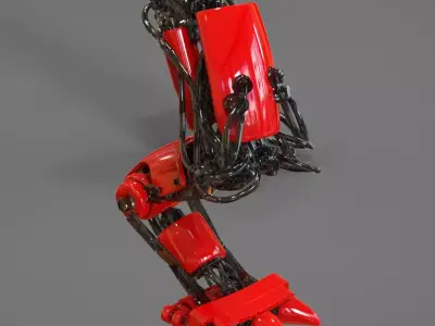 Mech Leg 3D model