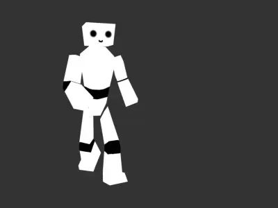 Bob - The Robot Free low-poly 3D model