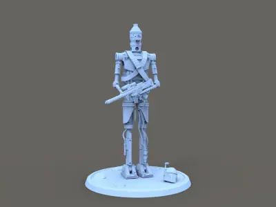 IG-11 STAR WARS FOR 3D PRINTING 3D model