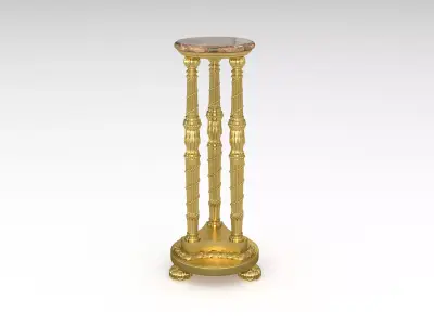 Column Vase Stand 3D model