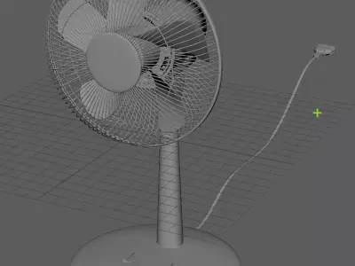 this is a fan 3D model