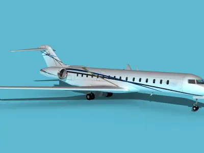 Bombardier Global 7000 V11 3D model