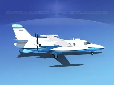 Dreamscape AF-44 Star Executive V02 3D model
