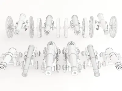 Cannon vol 02 3D model