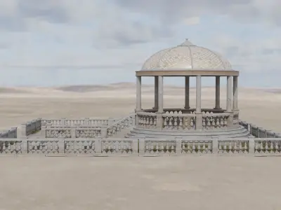 Historical Dome 3D model
