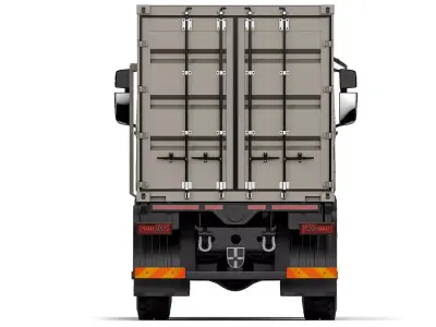 Truck R500 XT 6x6 container 2022 3D model