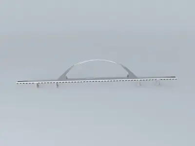 Puente Lusitania. Merida Free 3D model