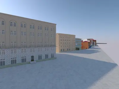 Part of Tbilisi 3D model