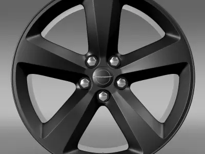 Chrysler 300S rim 3D model