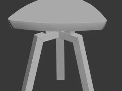 Coffee Stool Free 3D model