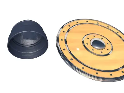 Medieval Viking Weapons 3D model