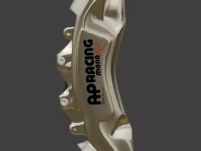 AP RACING MONO R FORGED CALIPERS 3D model