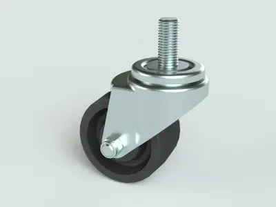 Industrial wheels 3D model