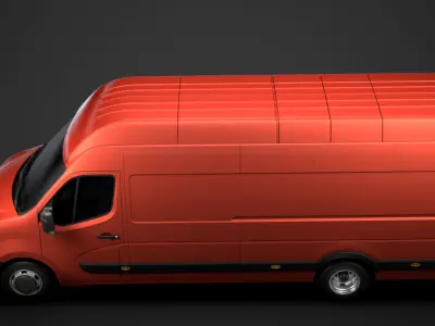 Nissan NV 400 L4H3 Van 2020 3D model