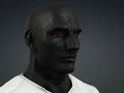 Jone Only one Who escaped from hell Low-poly 3D model