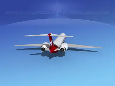McDonnell Douglas MD-90 Midway 3D model