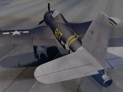 Ryan FR-1 Fireball 3D model