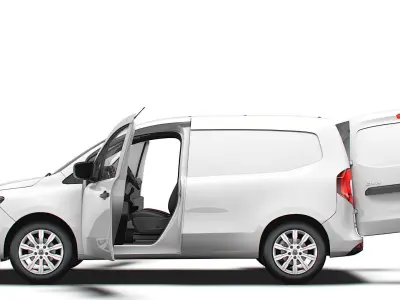 Mercedes Benz Citan SWB HQ Interior 2025 3D model