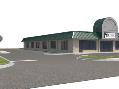 Retail-158 Retail Stores 3D model