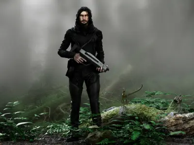 Mills from 65  Low-poly 3D model