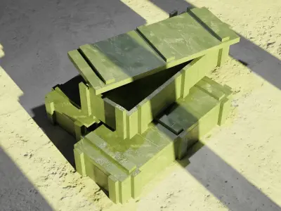 Military Box 3D print model