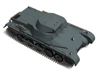 Panzerkampfwagen I Ausf B 3D model