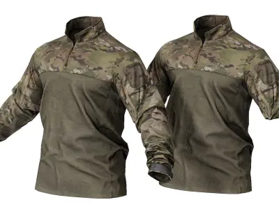  Arcteryx LEAF Sphinx Halfshell Combat Shirt Low-poly 3D model