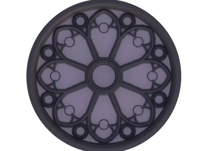 Gothic Window 3D model