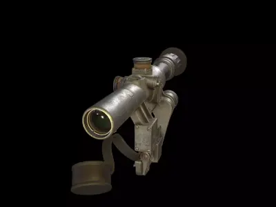 PSO-1 Low-poly 3D model