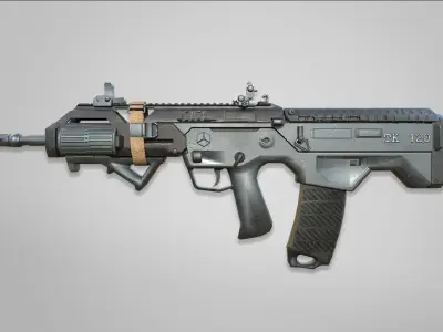 ASSAULT RIFLE  3D model