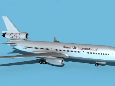 McDonnell Douglas MD-11 Omni Air Intl 3D model