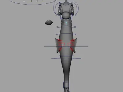 Rig Horsi Low-poly 3D model