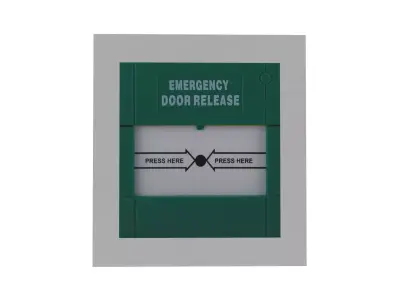 Emergency Signboard Low-poly 3D model