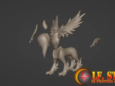 Pokemon Mega Absol 3D model